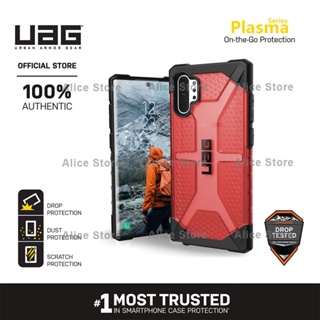 Uag เคสโทรศัพท์มือถือ ลายพลาสม่า สีแดง สําหรับ Samsung Galaxy Note 10 Plus