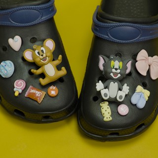 Croc Jibz Tom and Jerry โบว์ผูกรองเท้า DIY