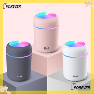 FOREVER 300ml Car Humidifier Home Mini LED Aroma Diffuser