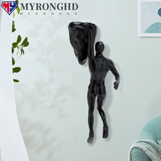 Myronghd รูปปั้นประติมากรรม เรียบง่าย สไตล์สปอร์ต สําหรับตกแต่งผนังห้องนั่งเล่น