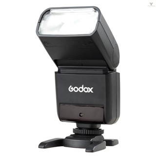 Fw Godox TT350S Mini Portable Speedlite 2.4G Wireless Master &amp; Slave 1/8000S HSS TTL Flash Speedlight for  A77II A7RII A7R A58 A99 ILCE6000L RX10 Mirrorless ILDC Camera