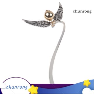 Chunrong ที่คั่นหนังสือ โลหะ รูปปีกนางฟ้าคู่ สําหรับเป็นของขวัญคริสต์มาส