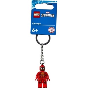Lego เลโก้ซุปเปอร์ฮีโร่ Marvel 854154 Carnage SPIDER-MAN พวงกุญแจฟิกเกอร์ ขนาดเล็ก 09