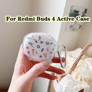 【Case Home】เคสหูฟัง แบบนิ่ม สามมิติ สําหรับ Redmi Buds 4 Redmi Buds 4