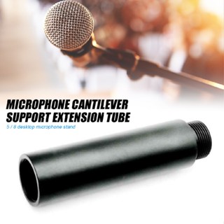 Microphone Stand Extension Tube 5/8 Male Adjustable Desktop Microphone Stand