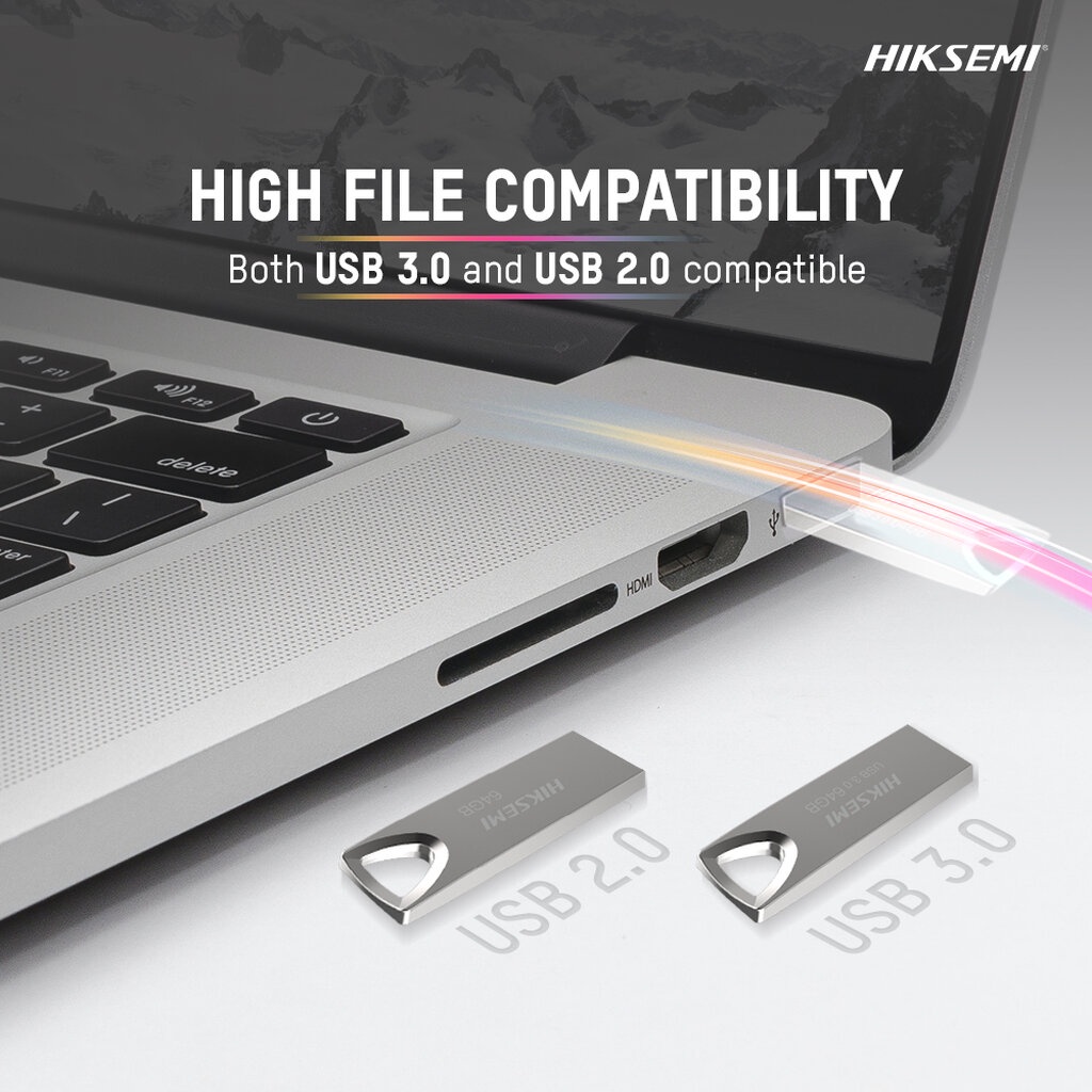 HIKSEMI CLASSIC M200 64GB USB3.0 FLASH DRIVE (แฟลชไดร์ฟ) ประกัน 5 ปี