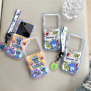 เคสโทรศัพท์มือถือ ป้องกันกระแทก หน้าจอพับได้พิเศษ ลายมอนสเตอร์ สําหรับ Moto Razr Moto Razr 40