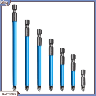 {biling} 7 ชิ้น 25-150 มม. กันลื่น แม่เหล็กไฟฟ้า ฟิลลิปส์ ไขควง ชุดเครื่องมือ