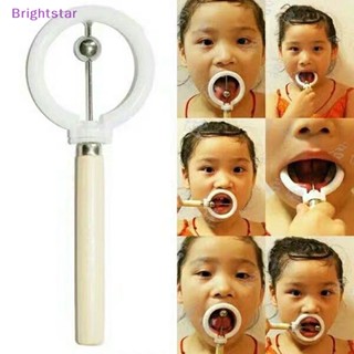 Brightstar ใหม่ อุปกรณ์ออกกําลังกายลิ้น กล้ามเนื้อปาก สําหรับเด็ก