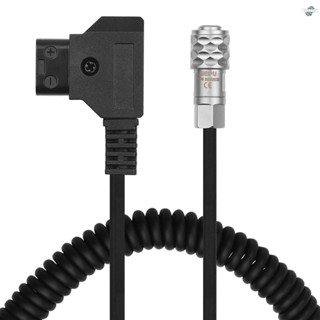 {fly} Andoer D-Tap to BMPCC 4K 2 Pin Locking Power Cable for Blackmagic Pocket Cinema Camera 4K for  V Mount Battery