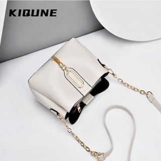 KIQUNE   กระเป๋าสะพาย ข้าง กระเป๋าผู้หญิงสะพายข้าง 2023 new  รุ่นใหม่ Trendy Chic High quality L91TM6L 37Z230910