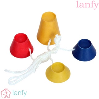 Lanfy ชุดที่ตั้งลูกกอล์ฟ ยาง พร้อมเชือก ลดการสัมผัส สําหรับพื้นแข็ง 1 ชุด