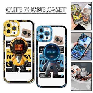 Cute Astronaut Phone Case Protective Case for iPhone 12/13/14/Pro/Plus/Pro Max