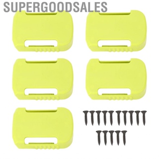 Supergoodsales Mount Dock Holder  Simple Installation Wide Application Green 5 Set Strong Support for Warehouses