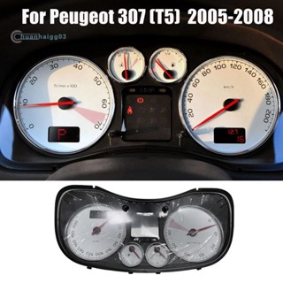 เครื่องวัดรอบเครื่องยนต์รถยนต์ 6105H0 9659797780 เกจวัดความเร็ว LCD สําหรับ Peugeot 307 (T5)05-08