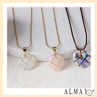 Alma สร้อยคอโซ่ จี้รูปหัวใจ เครื่องประดับ สําหรับตุ๊กตาบาร์บี้ DIY