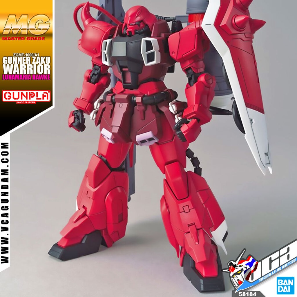VCA BANDAI GUNPLA MASTER GRADE MG GUNNER ZAKU WARRIOR LUNAMARIA HAWKE ประกอบ หุ่นยนต์ โมเดล กันดั้ม กันพลา ของเล่น...