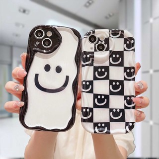 เคสโทรศัพท์มือถือ ขอบโค้ง ลายการ์ตูนหมากรุก หน้ายิ้มน่ารัก 3D แวววาว สําหรับ Infinix Note 12 PRO 12 Turbo G96 Smart 5 7 4 6 Plus 5PRO Hot 20i 30i 8 9 20 12 30 10 11 Play 8 Lite 9 PRO 11 Plus 10 Lite