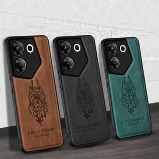 เคสโทรศัพท์มือถือหนัง แบบเรียบ สําหรับ Tecno Camon 20 Pro 5G