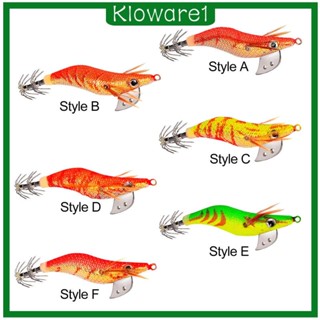 [Kloware1] เหยื่อตกปลาหมึก แบบพกพา สําหรับตกปลาน้ําจืด กลางแจ้ง ฤดูหนาว