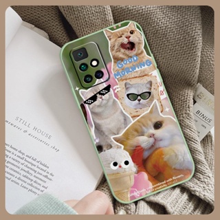 cute Cartoon Phone Case For Xiaomi Redmi10/Note11 4G China/10Prime Lens package phone case soft shell Solid color Simplicity