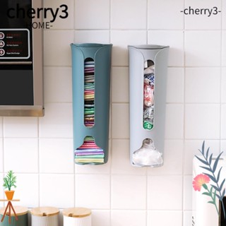 Cherry3 กล่องเก็บถุงพลาสติก สําหรับห้องครัว