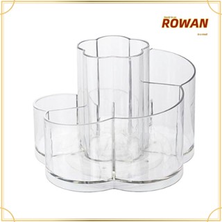 Rowans ที่ใส่ดินสอ ที่ใส่ปากกา พลาสติกใส แบบตั้งโต๊ะ สํานักงาน