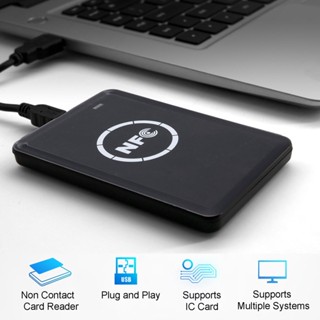 SaTine Shop NFC Reader Writer ตอบสนองอย่างรวดเร็ว แม่นยำ เสถียร อ่านแบบไม่สัมผัส USB 5V