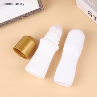 Onem ขวดพลาสติกเปล่า ระงับกลิ่นกาย ขนาด 50 มล. สีขาว สําหรับใส่เครื่องสําอาง