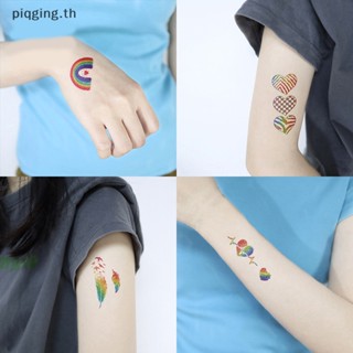 Piqging สติกเกอร์รอยสัก ลายพราง กันน้ํา สําหรับติดตกแต่งใบหน้า