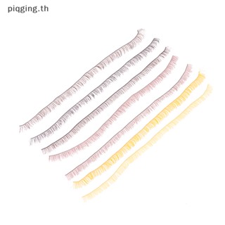 Piqging ขนตาปลอม สีน้ําตาล สีดํา สีทอง DIY สําหรับตกแต่งตุ๊กตา 5 ชิ้น