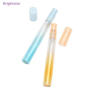 Brightstar ขวดแก้วเปล่า เติมได้ ขนาดพกพา 10 มล. หลากสี สําหรับใส่เครื่องสําอาง