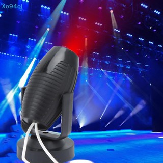 Xo94ol ไฟสปอตไลท์เวที RGB LED หมุนได้ 360 องศา สําหรับงานแต่งงาน ปาร์ตี้ 1 ชิ้น