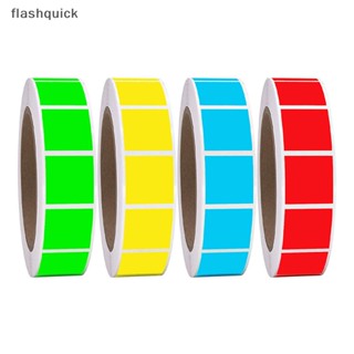 Flashquick สติกเกอร์ฉลากโค้ด สีโค้ด โค้ดมา มีกาวในตัว 500 ชิ้น