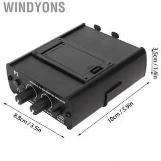 Windyons Headphone Amplifier Passive Mixer Professional Stereo for Home