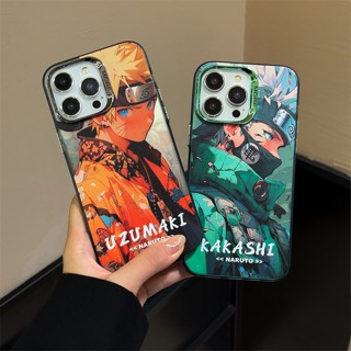 เคสแข็ง เคสไอโฟน iPhone 14 Pro Max iPhone 13 Pro Max iPhone 12 Pro Max iPhone 11 Cartoon Uzumaki Naruto นารูโตะ &amp; Kakashi คาคัคชิ Hard Case