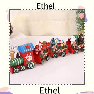 Ethel1 ของตกแต่งบ้าน แบบไม้ ลาย Merry Christmas