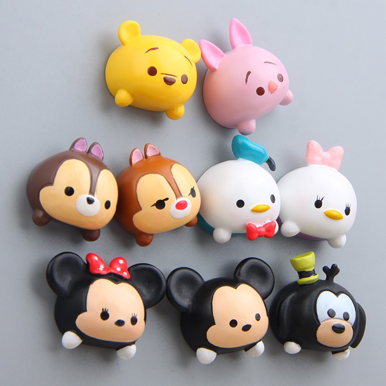 ที่ติดตู้เย็นหัวการ์ตูน ดิสนีย์ มิกกี้ โดนัลด์ดั๊ก ของจิ๋ว 3D น่ารักมาก แม่เหล็กติดตู้เย็น ของตกแต่งบ้าน ของขวัญวันเกิด ของแจก ของขวัญปีใหม่