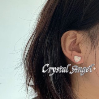 【1 ตัว】Crystal1 บาท ！1 บาท ส่ง ฟรี  ต่างหู ต่างหูเงินแท้  เงินแท้ต่างหู 2023 NEW Style 080311