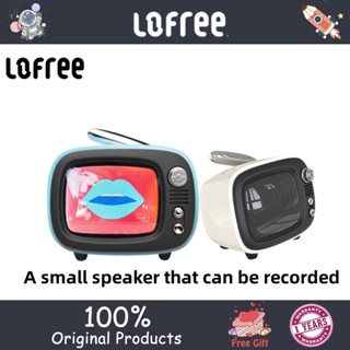 Lofree ลําโพงบลูทูธไร้สาย เสียงเบส ขนาดเล็ก แบบพกพา