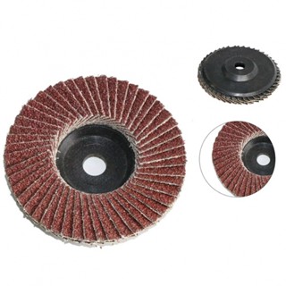 ⚡NEW 8⚡Flap Discs 75mm Flap Disc Red Sanding Disc Zirconium Corundum 10mm Hole Diameter