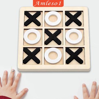 [Amleso1] Tic TAC Toe Board Game เกมกระดาน สําหรับผู้ใหญ่ เด็ก ในร่ม กลางแจ้ง