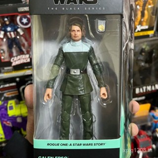 โมเดลตุ๊กตา Star Wars Galen Aesop Death Star Designer Rogue One Hasbro ขยับได้ ขนาด 20 ซม. สีดํา สําหรับตกแต่ง