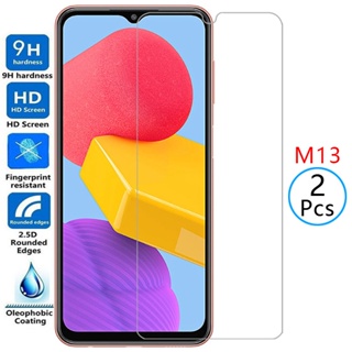 ฟิล์มกระจกนิรภัยกันรอยหน้าจอ สําหรับ samsung m13 galaxy m 13 13m n13 samsun samsumg sansung m13