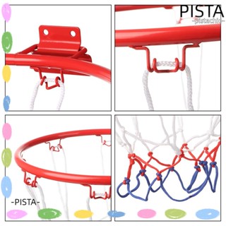 PISTA ห่วงบาสเก็ตบอล แบบโลหะ 4 ขอบ สําหรับเด็ก