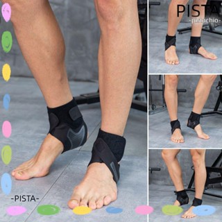 PISTA 1 ชิ้น / 1 คู่ ยืดหยุ่น รั้งข้อเท้า กีฬา ความปลอดภัย บาสเก็ตบอล ป้องกันเท้า ผ้าพันแผล ปรับได้ พันข้อเท้า