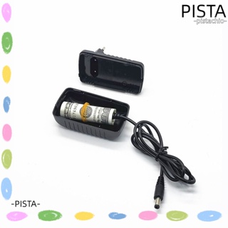 Pista กล่องเก็บกุญแจ รูปทรงที่ชาร์จ สีดํา ซ่อนกุญแจ อะไหล่ กล่องยาพลาสติกน่ารัก ในร่ม