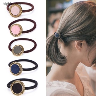 [highbuying] ที่คาดผม แบบยืดหยุ่น สไตล์วินเทจ สําหรับผู้หญิง พร้อมส่ง