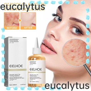 Eucalytus1 โทนเนอร์กําจัดสิว กระชับผิวหน้า 100 มล. กรดไกลโคลิก 7%