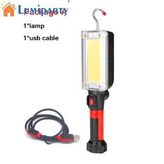 Lumiparty ไฟฉาย Led 700lm กันน้ํา ชาร์จ Usb พร้อมตะขอ สําหรับตั้งแคมป์